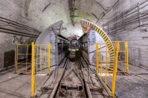 underground rail tracks